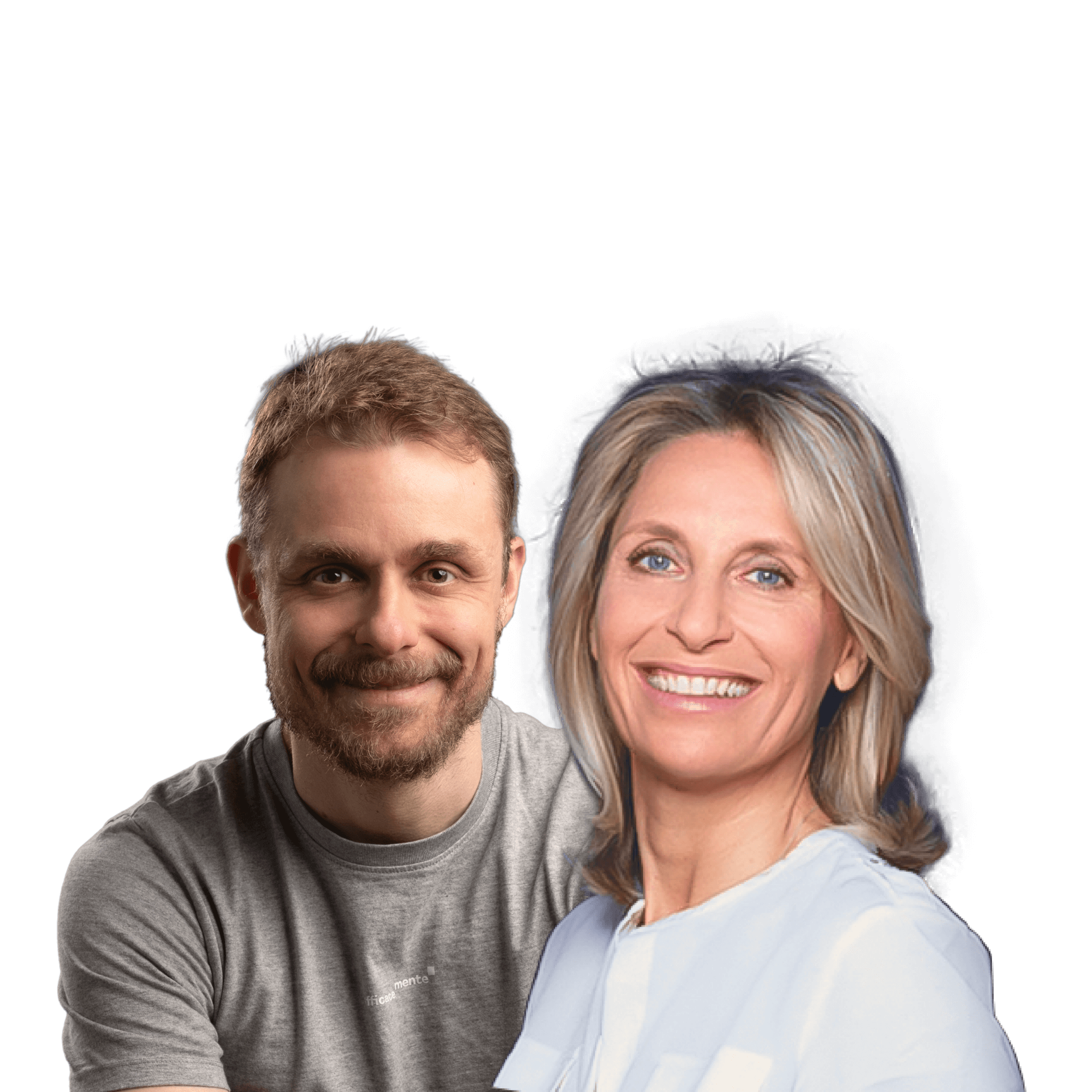 Andrea Giuliodori con la Mental Coach Nicoletta Romanazzi